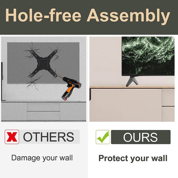 TV Stand Legs for LG 49 50 55 Inch TV Motiexic