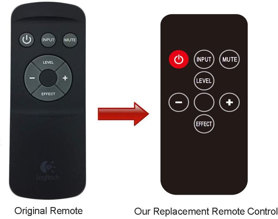 Giotto Dibondon Række ud opdragelse Z906 Remote Control Fit for Logitech Remote with Battery, Speakers Sys –  Motiexic
