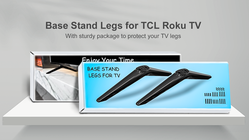 TCL TV  Legs Stand Fit for 43 inch Roku TV leg Replacement