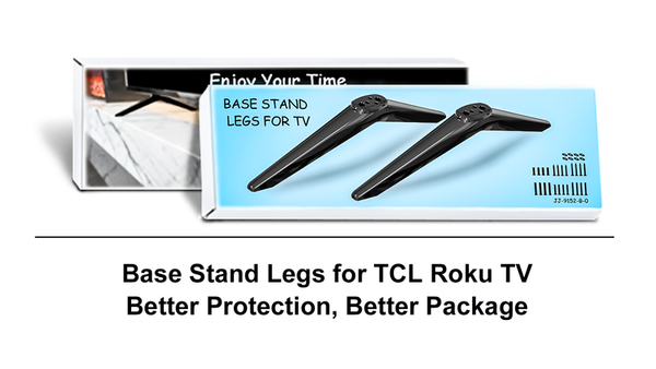 TCL TV  Legs Stand Fit for 49 inch Roku TV leg Replacement