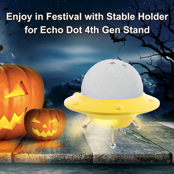 Premium Echo Stand for amazon echo 4th/5th Gen - Yellow