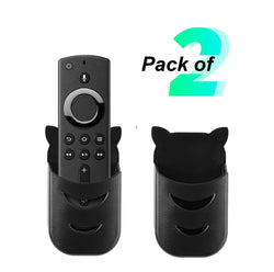 Remote Holder for All Fire TV 4K / 2nd Gen Fire TV Stick/Fire TV Cube Alexa Voice Remote, Compatible with Amazon All Toshiba Smart TV/Amazon EchoDot Alexa Voice Remote Pack of 2
