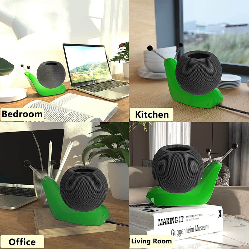 Cute Stable Stand Holder for Homepod Mini Stand with Cable Management