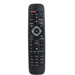 NH500UP Remote Control for Philips 55PFL5602/F7 65PFL5602/F7 Remote, with Blue Remote Case (Included Batteries)